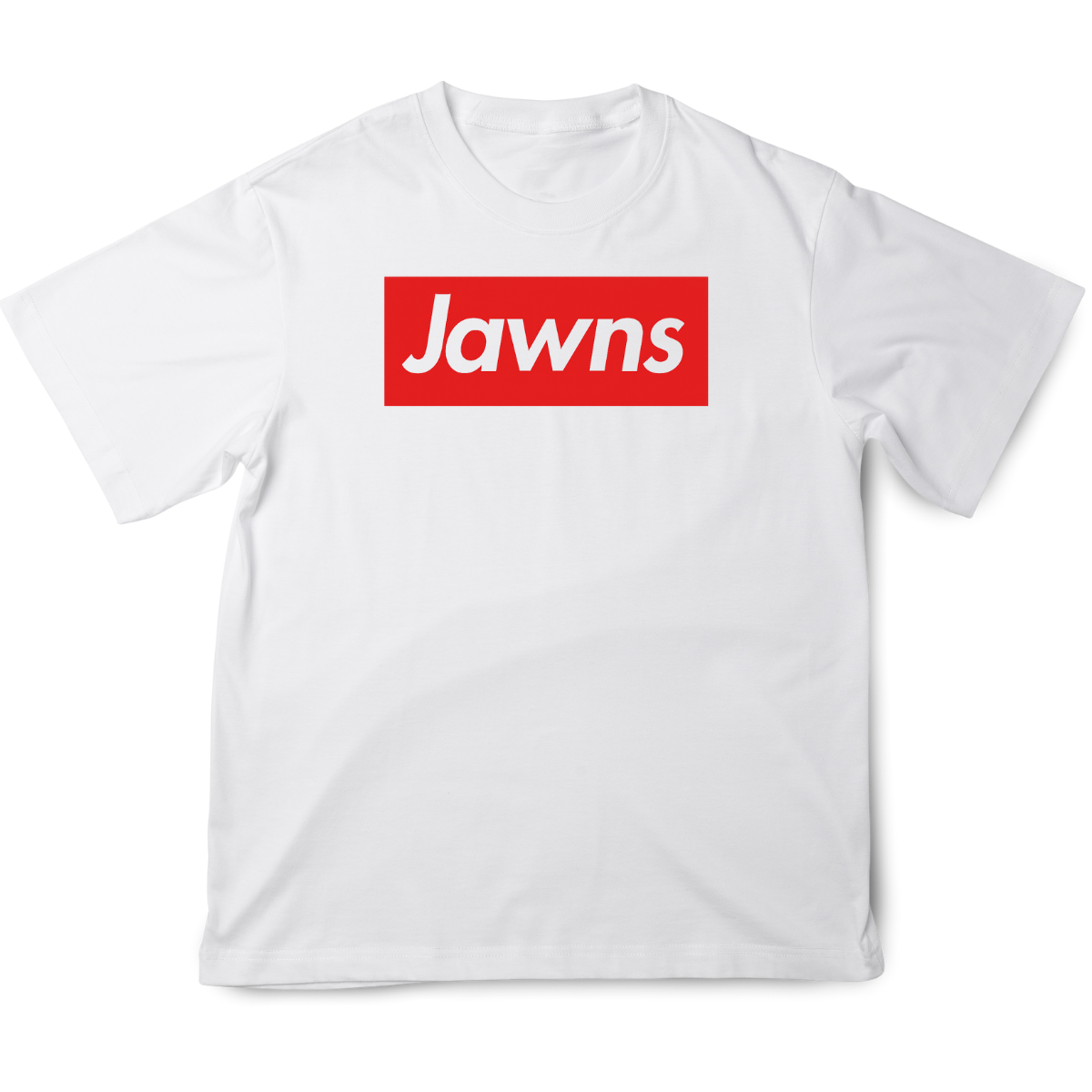 Supreme Red Jawns - Original Jawns - White T-Shirt