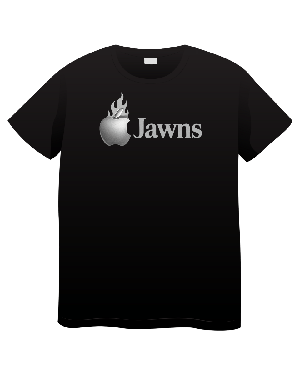 Apple Jawns - Original Jawns - Black T-Shirt