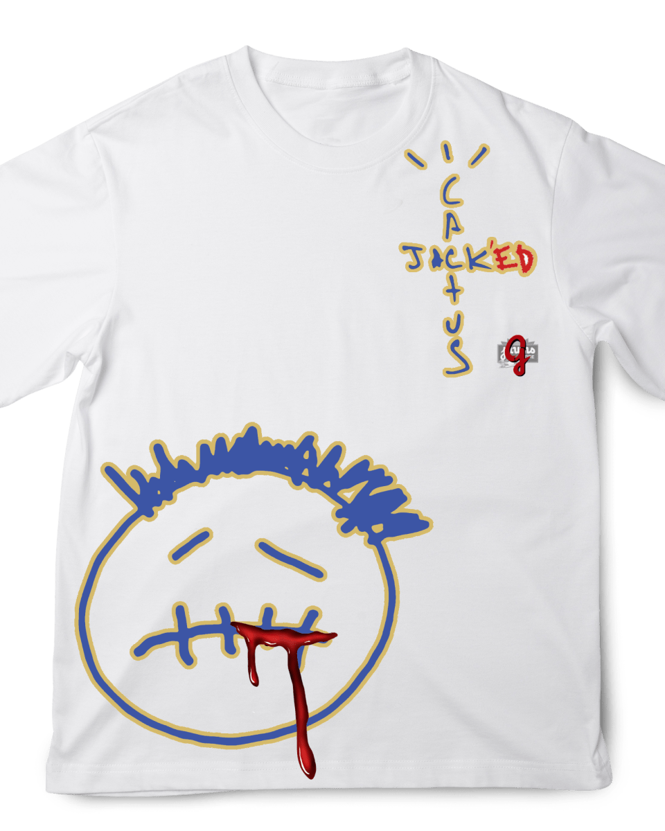 Cactus Jack'ed Canary - Original Jawns - White T-Shirt