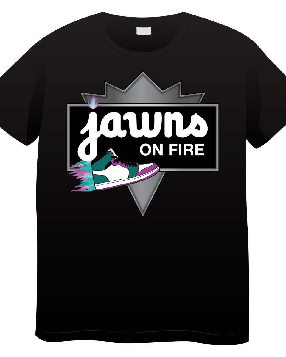 Jawns on Fire - Original Jawns - Black T-Shirt
