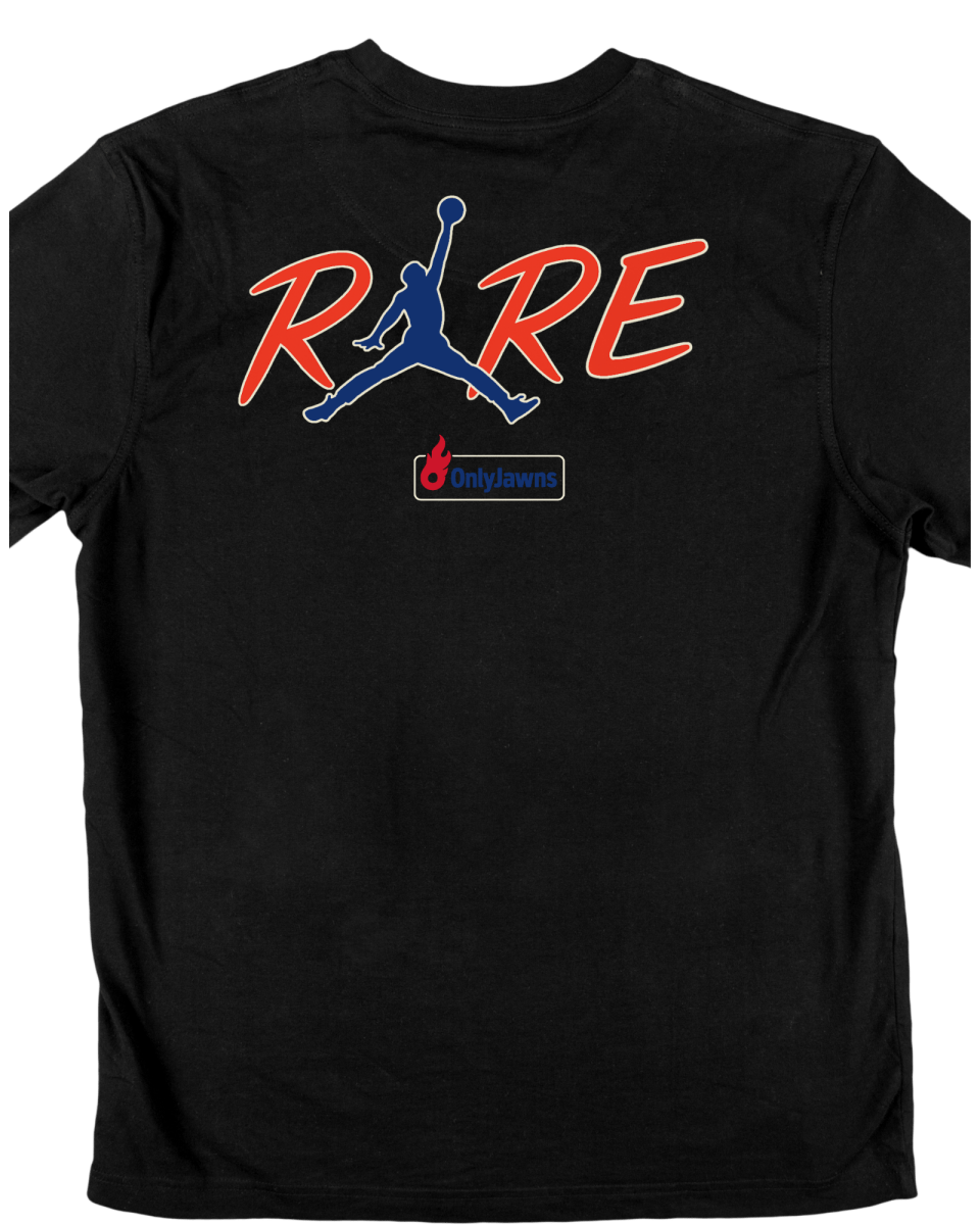 Jordan 4 Rare Air RARE FLIGHT - Original Jawns - Black T-Shirt