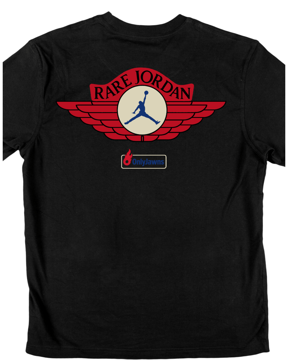 Jordan 4 Rare Air RARE JORDAN - Original Jawns - Black T-Shirt
