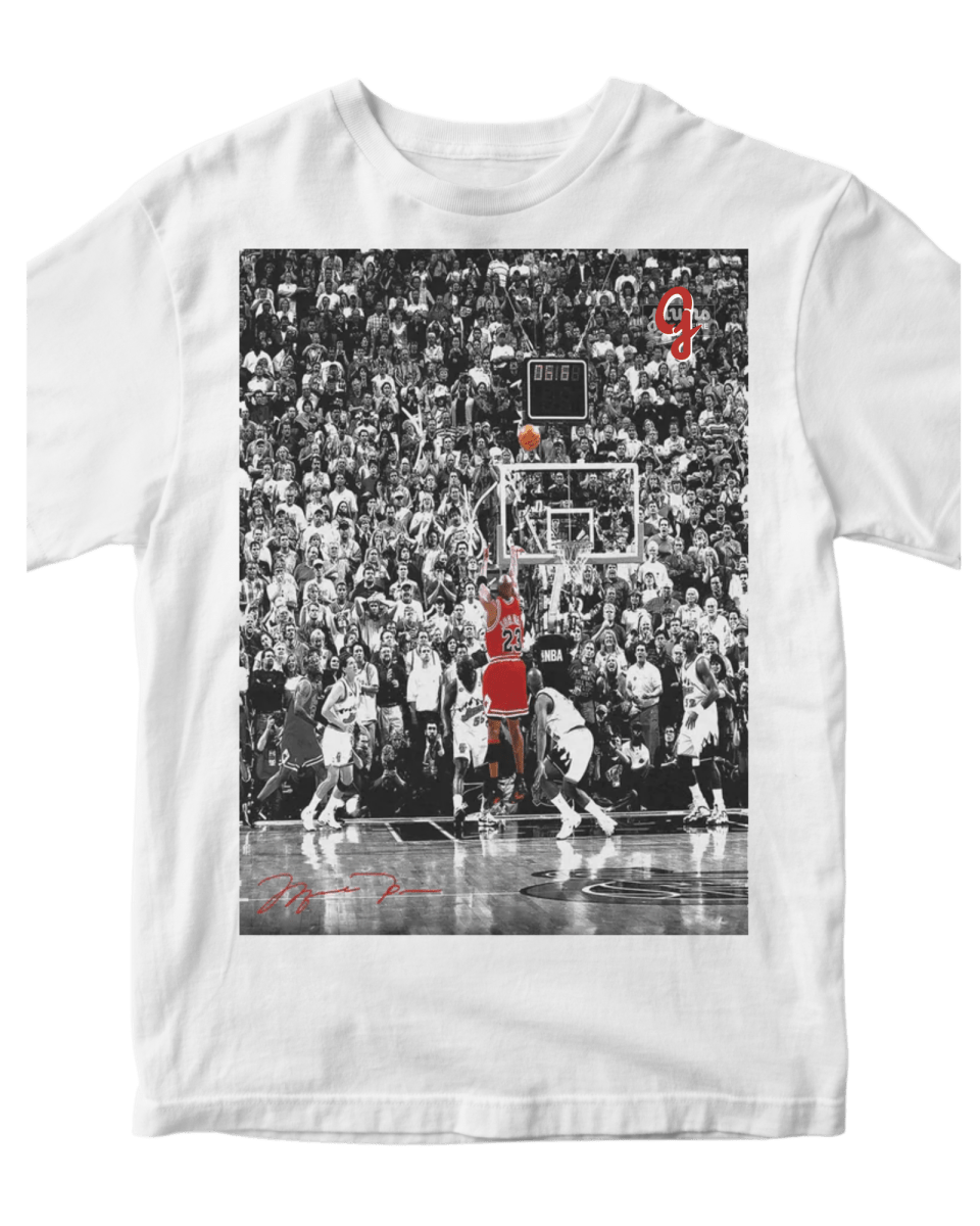 Jordan "The Shot" - Original Jawns - White T-Shirt