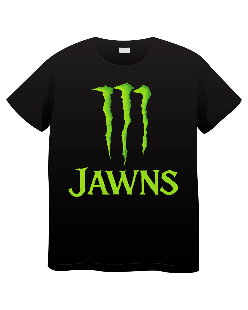 Monster Jawns - Original Jawns - Black T-Shirt