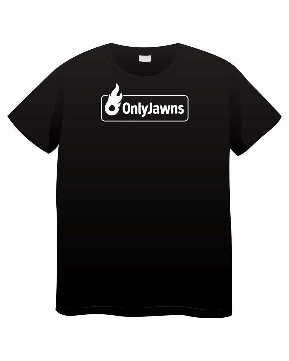 Only Jawns BOX LOGO - Original Jawns - Black T-Shirt